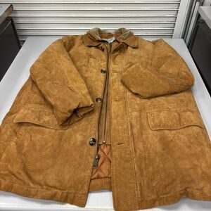 Excelled leather tan jacket size 2x